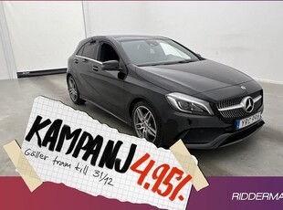 Mercedes A180Benz A 180 AMG Pano Kamera Keyles 2018, Halvkombi