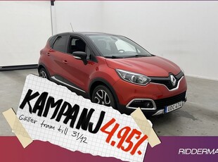 Renault Captur0.9 TCe Helly Hansen Navi Keyl 2015, Halvkombi