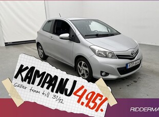 Toyota Yaris1.33 Multidrive S Kame 2014, Halvkombi