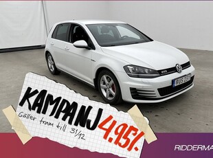 Volkswagen GolfGTD Dynaudio Värmare Ka 2017, Halvkombi