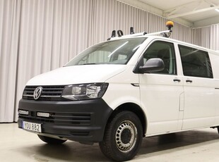 Volkswagen Transporter4M Dubbelhytt Bra Utrustning 2018, Minibuss