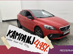 Volvo V40Cross Country D3 Summum Pano Värmare 2015, Kombi