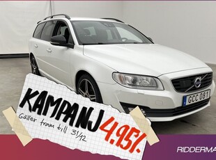 Volvo V70D4 Dynamic Edition VOC Värm Navi Se 2016, Kombi