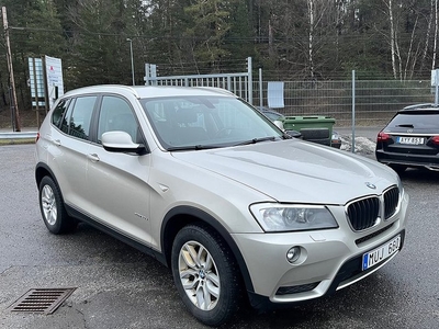 BMW X3xDrive20d Automat Dragkrok Välvårdad 2012, SUV