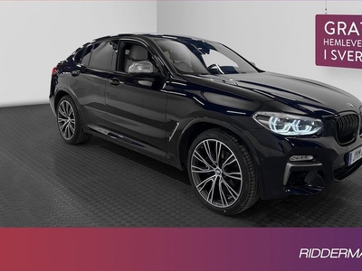 BMW X4M40d Innovation D-värme Pano H K HUD 360° Skinn 2019, SUV