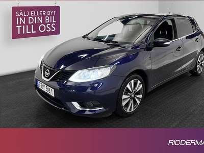 Nissan PulsarDIG-T Acenta Värm Kamera Navi Välservad 2015, Halvkombi