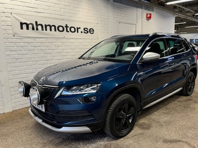 Skoda Karoq2.0 TDI 4x4 Scout Backkamera GPS Värmare Canton 2019, SUV