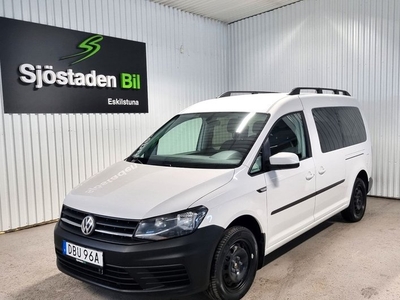 Volkswagen CaddyMaxi Life 1.4 TSI Motor&Kupev Drag 7-Sits 2019, Minibuss