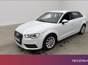 Audi A31.2 TFSI Attraction Sensorer Farthållare 0.49 l mil 2015, Halvkombi