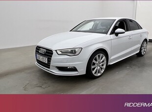 Audi A3Sedan 1.6 TDI Proline P-Sensorer Farthållare 2016, Halvkombi