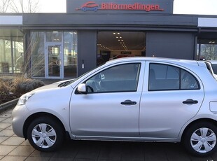 Nissan Micra1.2 5dr AC Bluetooth telefon musik Svensksåld 2016, Halvkombi