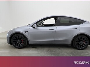 Tesla Model Y Performance Svensksåld Autopilot Drag 2024, SUV