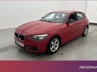 BMW 118d Sport line Sensorer Välservad 0,45L mil 2012, Halvkombi