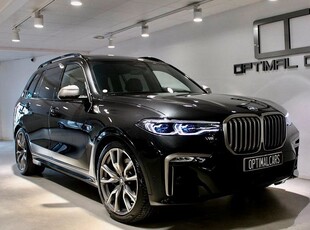 BMW X7M50d Svensksåld 6-sits Panorama Fullut LEASEBAR 2020, SUV