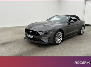 Ford MustangGT Cab En-Bruk Kamera Navi Skinn Sv.Såld 2018, Sportkupé