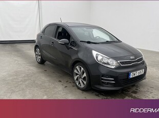 Kia Rio1.2 CVVT Advance Värm Kamera Rattvärme Välserv 2016, Halvkombi