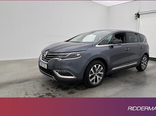 Renault Espace1.6 7-Sits Pano HUD Kamera Navi Skinn 2019, Minibuss