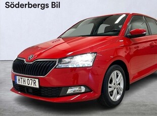 Skoda FabiaSTYLE 1,0 TSI 95 STY TS70 1.0 M5F 2020, Halvkombi