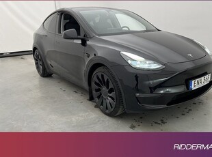 Tesla Model Y Performance AWD Svensksåld Total självkörn FSD 2022, SUV