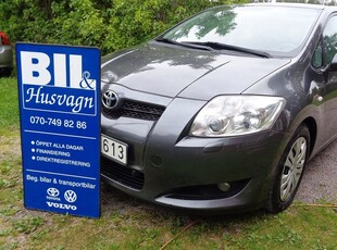 Toyota Auris5D 1.6 NYBES U.A. ACC MV FULLSERV INBYTE 2007, Halvkombi