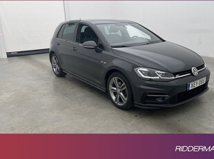 Volkswagen GolfTSI R-Line Sensorer CarPlay Välservad 2019, Halvkombi