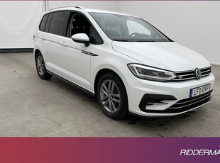 Volkswagen TouranTSI R-Line 7-sits Värm Kamera Drag 2021, SUV