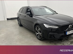 Volvo V90Recharge T6 AWD R-Design Värm Kamera Elstolar Drag 2021, Kombi