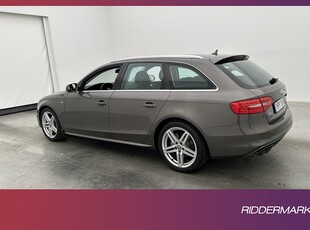 Audi A4 Avant 2.0 TDI 190hk Quattro S-Line Skinn/Alcantara