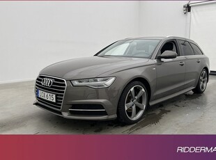 Audi A6Avant 2.0 TDI S-Line Sensorer Halvskinn 4-Zon 2016, Kombi