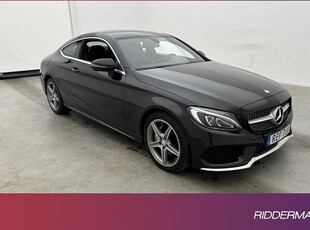 Mercedes C220Benz C 220 d Coupé AMG Kamera Navi Halvskinn 2016, Sportkupé