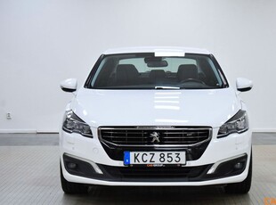 Peugeot 5082.0 BlueHDi EAT GPS Kamera PDC Bränslevärmare 2017, Sedan