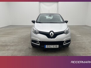 Renault Captur 0.9 TCe 90hk Navi Sensorer Keyless Lågskatt