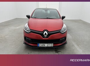 Renault Clio RS 1.6 TCe 200hk Maxton Navi Sensorer Skinn