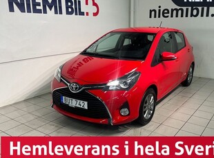 Toyota Yaris5-dörrar 1.33 Dual Dragkrok Backkamera MoK SoV 2016, Halvkombi