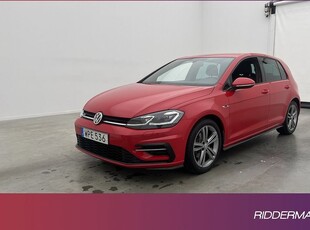 Volkswagen GolfTSI R-Line Sensorer CarPlay Adapt-fart 2018, Halvkombi