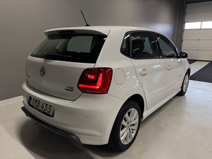 Volkswagen Polo 5-dr 1.2 TSI 90hk R-Line Farthållare PDC Eu6