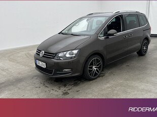 Volkswagen Sharan4M Värm El-Dörrar 7-Sits Kamera Skinn Drag 2018, Minibuss