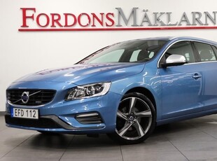 Volvo V60D3 MOMENTUM R-DESIGN VÄRMARE VOC RATTVÄRME 2014, Kombi