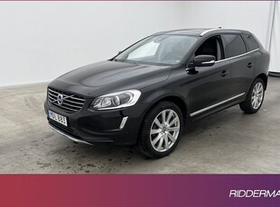 Volvo XC60D4 AWD Summum Värmare Pano Skinn Navi VOC 2016, SUV