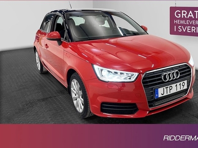 Audi A1Sportback 1.0 Sport Edition Välservad 0.44l mil 2016, Halvkombi