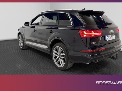 Audi Q7 3.0 TDI V6 Q 272hk S-Line 7 Sits BOSE Drag Navi