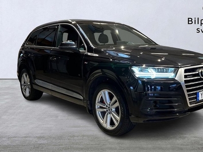 Audi Q73.0 TDI Quattro, Nav, Kamera, S-line, 7-sits 2018, SUV