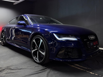 Audi RS7 4.0 TFSI V8 Keramiska Milltek Taklucka HUD 560hk