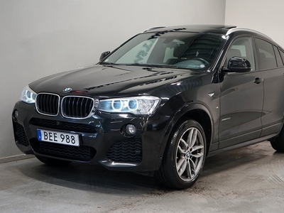 BMW X4 xDrive20d 190hk M-sport Taklucka Drag Värmare H/K 360