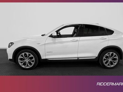 BMW X4 xDrive30d 258hk Steptronic H/K Navi D-värm Skinn Drag