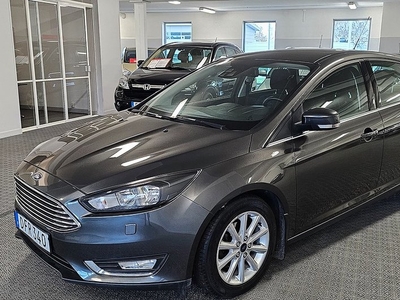 Ford Focus1.0 EcoBoost Titanium 1 ägare 2015, Halvkombi