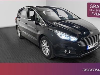 Ford S-Max2.0 AWD 7-sits Pano Värmare Kamera Drag 2016, Kombi