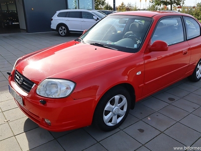 Hyundai Accent 1.6 3dr 105hk Automat / AC / Farthållare / Svensksåld