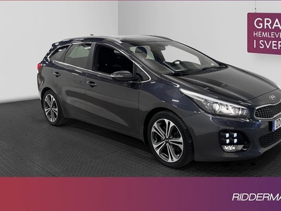 Kia Cee´dSW 1.6 GDI GT-Line Kamera Dragkrok Välservad 2018, Halvkombi