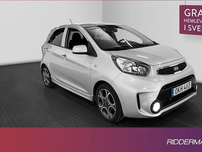 Kia Picanto1.0 MPI GLS Värmare Kamera Navi Välservad 2017, Halvkombi